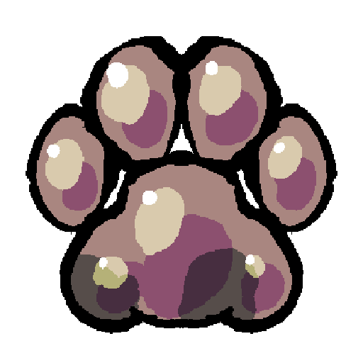 brown and pink cat pawpads